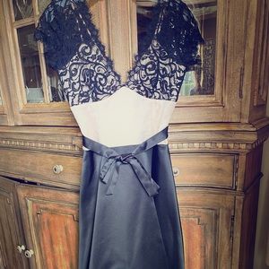 Laundry dress cream black size 2